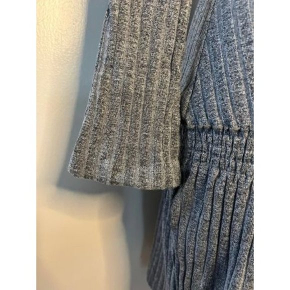 #88 NWT Charcoal Gray Selma Pull Over Long Sleeve Sweater Dress - Picture 4 of 6